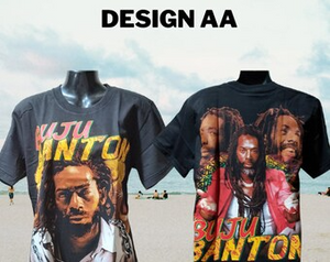 Buju Banton 3D Graphic T-shirt 