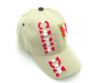 Canadian Snapback 3D Embroidered Cap