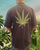 Cannabis 3D graphic t-shirt/Glow in the dark/Unisex Marijauna design shirt/Souvenir