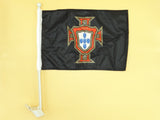 Portugal Black Car Flag