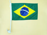 Brazil Car Flag