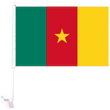 Cameroon Soccer Car Flag