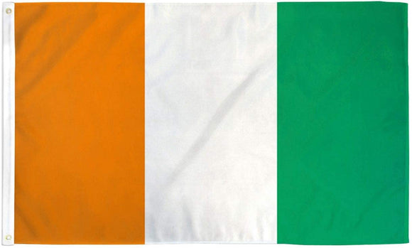 Cote D'Ivoire Ivory Coast 3x5 Flag 