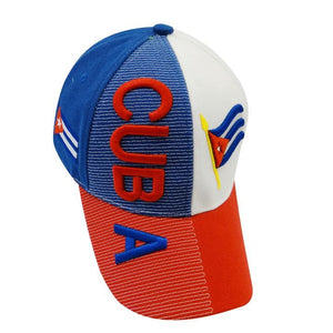 Haiti 3D Embroidered Snap Back Cap