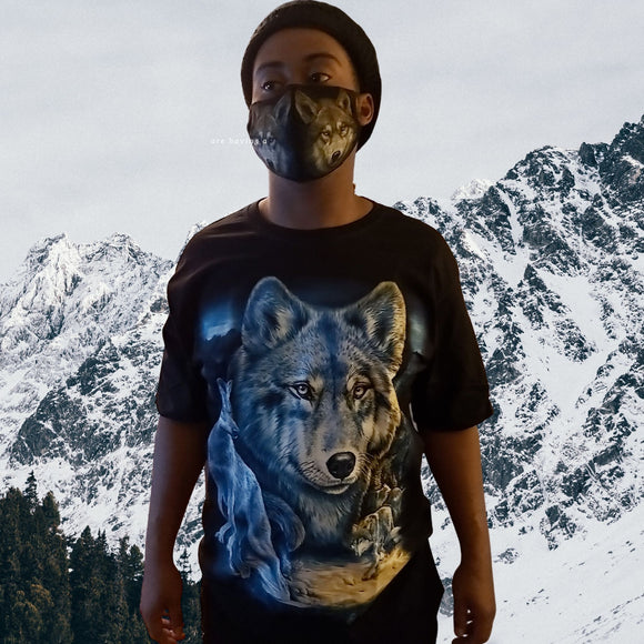 Wolf Native American shirt 