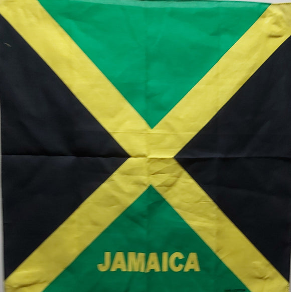 Jamaican 22x22 inches flag bandana