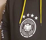 Germany Deutschland 4 Star World Cup Soccer Hoodie Pullover Winter Gear