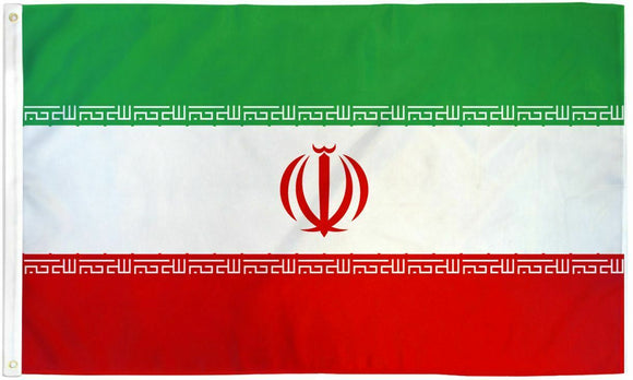 Iranian 3x5 Polyester Flag