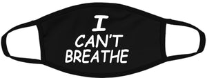 I can't breathe face mask/bold expression/Reusable 2 layers/Cotton