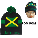 Jamaica Beanie Pom Pom