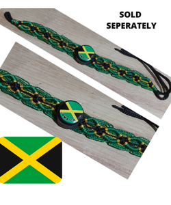 Jamaican Knitted friendship bracelet