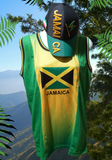 Jamaica Tank Top Vest Mesh Sleeveless Jersey