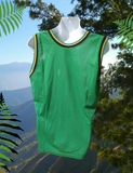 Jamaica Tank Top Vest Mesh Sleeveless Jersey