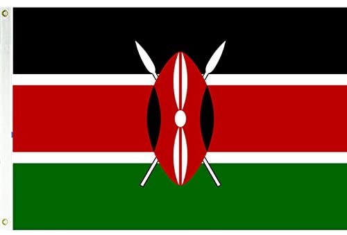 Kenya 3x5 Flag