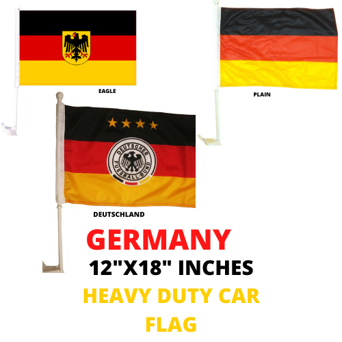 12 X 18 Germany Car Flag
