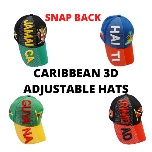 Caribbean flag caps