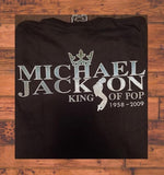 Back graphic Michael Jackson shirt