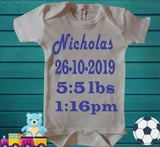 Newborn information personalize 