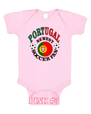 Pink Portugal New Soccer Onesie