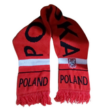 Poland Soccer World Cup 2022 Scarf