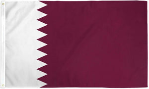 Quatar 3x5 flag