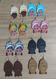 Afro fashion earrings