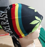 Rasta color bandana headwrap handkerchief/Jah Rastafari one love marijuana leaf Souvenir