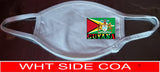 Guyana flag face mask/2 Layers cotton material/Guyana mini flag/Reusable