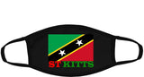 Dominica flag Face Mask/Haiti/ Barbados/St. Kitts & Nevis/Reusable country flag design