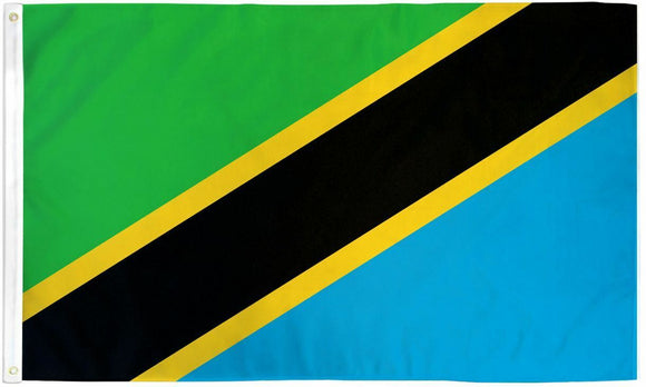 Tanzania 3x5 flag