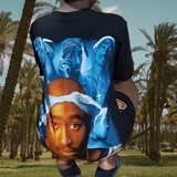 Tupac Quote Double Sided 4D Graphic T-shirt/ Souvenir Birthday Gift