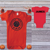 Raptors Personalize Baby Bodysuit