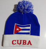 Cuba Flag Beanie Toque