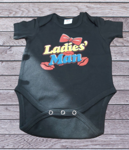 Ladies Man Baby Onesie