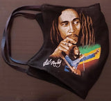 Bob Marley t-shirt with matching face mask/Bob Marley Souvenir shirt