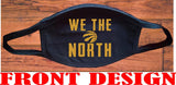 We the North design face mask /Toronto Raptors Souvenir/Reusable/NBA Champions 2019