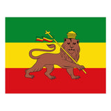 Ethiopian Lion Of Judah Flag