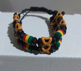 t/Unisex drawstring Reggae wristband