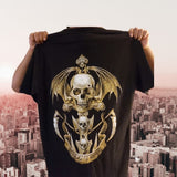 Skull Guns N Roses Unisex 3D Graphic T-shirt