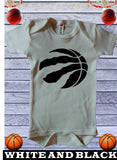 Toronto Raptors white onesie